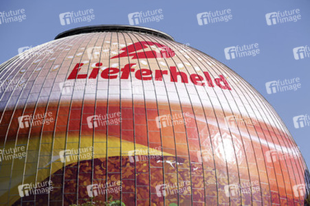 Zeiss-Großplanetarium Berlin als 30m großen Burger