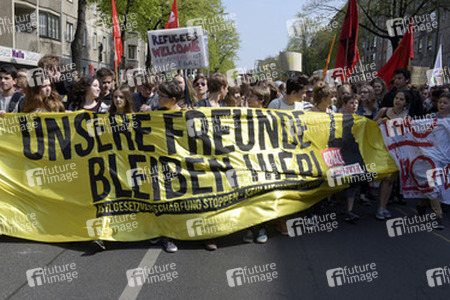Schülerdemo für Flüchtlingsrechte, Berlin