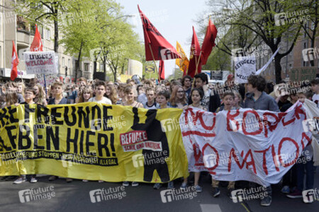 Schülerdemo für Flüchtlingsrechte, Berlin