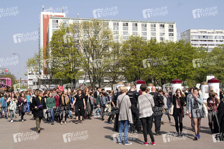 Schülerdemo für Flüchtlingsrechte, Berlin