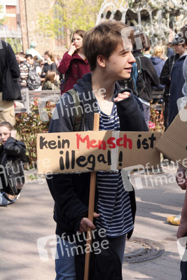 Schülerdemo für Flüchtlingsrechte, Berlin