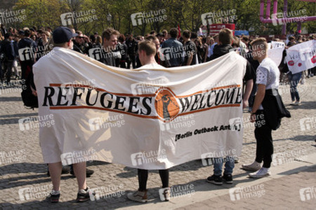 Schülerdemo für Flüchtlingsrechte, Berlin