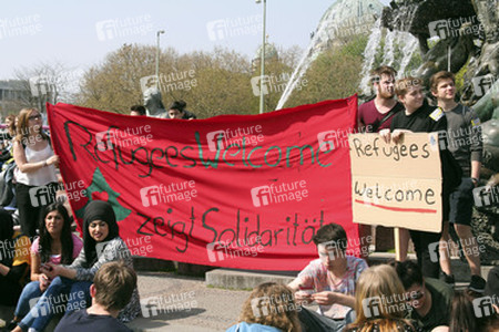 Schülerdemo für Flüchtlingsrechte, Berlin