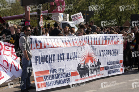 Schülerdemo für Flüchtlingsrechte, Berlin