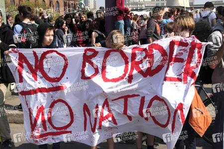 Schülerdemo für Flüchtlingsrechte, Berlin