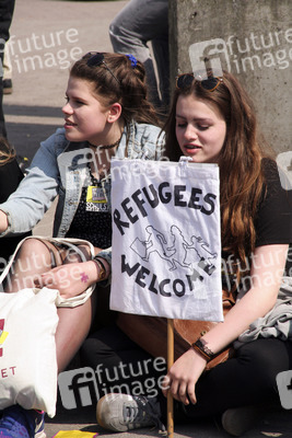 Schülerdemo für Flüchtlingsrechte, Berlin