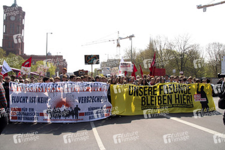 Schülerdemo für Flüchtlingsrechte, Berlin