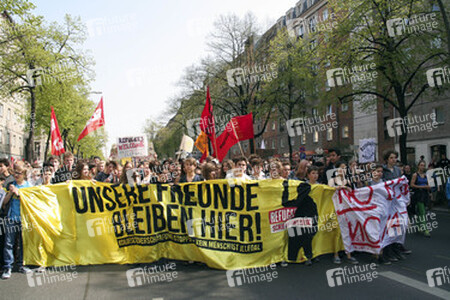 Schülerdemo für Flüchtlingsrechte, Berlin