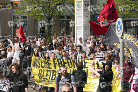 Schülerdemo für Flüchtlingsrechte, Berlin