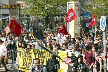 Schülerdemo für Flüchtlingsrechte, Berlin
