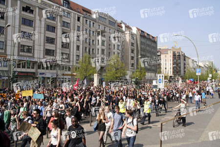 Schülerdemo für Flüchtlingsrechte, Berlin