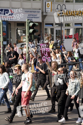 Schülerdemo für Flüchtlingsrechte, Berlin