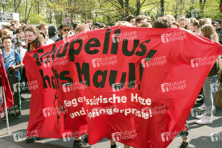 Schülerdemo für Flüchtlingsrechte, Berlin