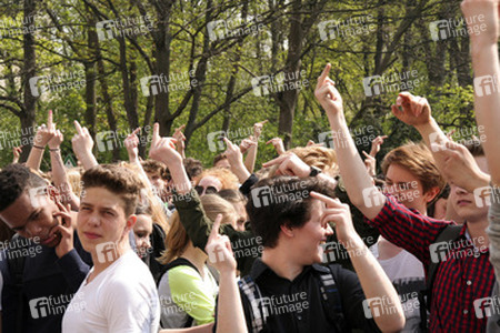 Schülerdemo für Flüchtlingsrechte, Berlin