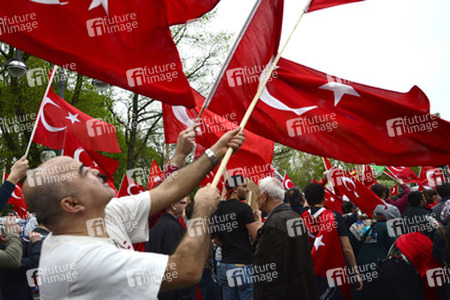 Demonstration der Türkischen Gemeinde Berlin