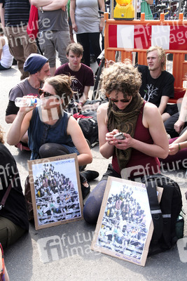 Protest vor der Berliner EU-Kommission, Berlin