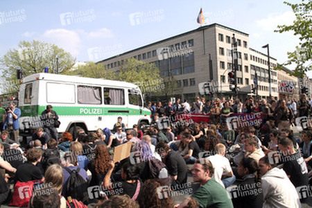 Protest vor der Berliner EU-Kommission, Berlin