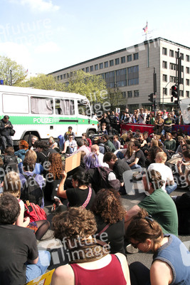 Protest vor der Berliner EU-Kommission, Berlin