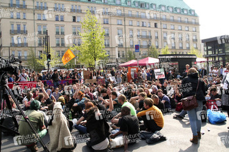 Protest vor der Berliner EU-Kommission, Berlin