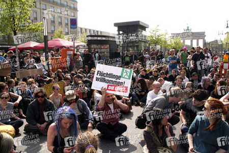 Protest vor der Berliner EU-Kommission, Berlin