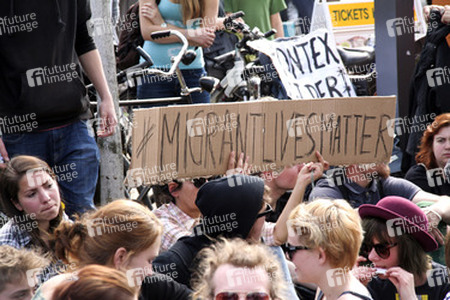 Protest vor der Berliner EU-Kommission, Berlin