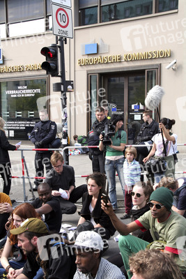 Protest vor der Berliner EU-Kommission, Berlin