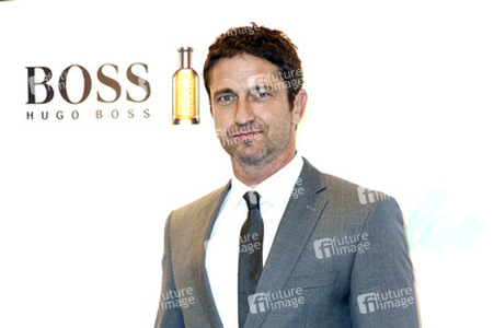 Gerard Butler im Douglas Store, Hamburg