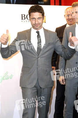 Gerard Butler im Douglas Store, Hamburg