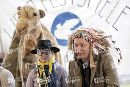 Pressekonferenz mit Rainald Grebe in Berlin