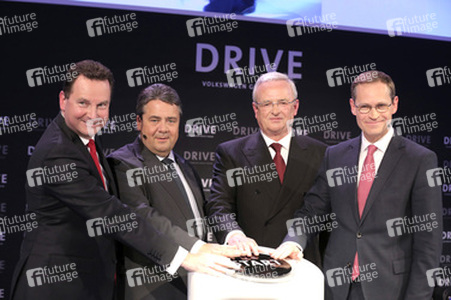 Eröffnung des DRIVE. Volkswagen Group Forum in Berlin