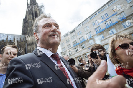 Kundgebung der GDL in Köln