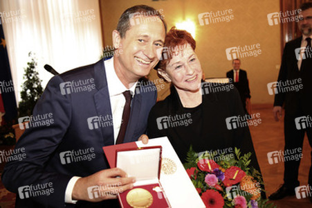 Preisverleihungen an Peter Kubelka und Gertraud Jesserer in Wien