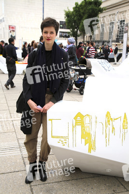 Kunstprojektpräsentation 'Euroart im Museumsquartier' in Wien