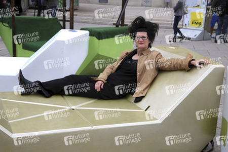 Kunstprojektpräsentation 'Euroart im Museumsquartier' in Wien