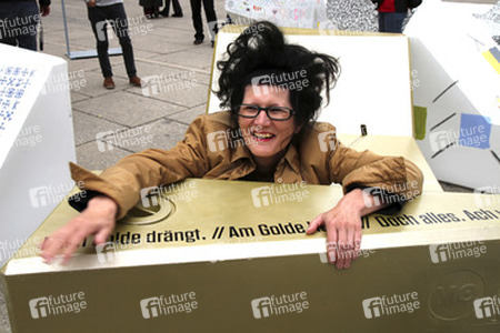 Kunstprojektpräsentation 'Euroart im Museumsquartier' in Wien