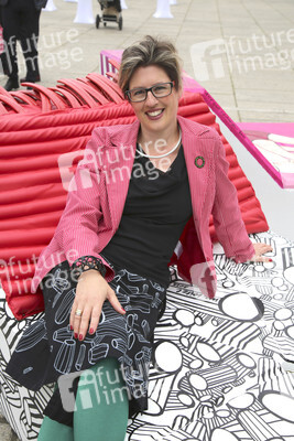 Kunstprojektpräsentation 'Euroart im Museumsquartier' in Wien