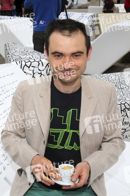 Kunstprojektpräsentation 'Euroart im Museumsquartier' in Wien