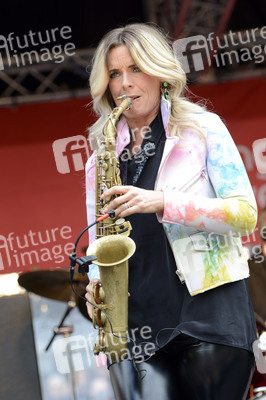Jazzfestival an Himmelfahrt auf dem Trammplatz in Hannover