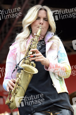 Jazzfestival an Himmelfahrt auf dem Trammplatz in Hannover