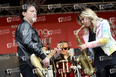 Jazzfestival an Himmelfahrt auf dem Trammplatz in Hannover