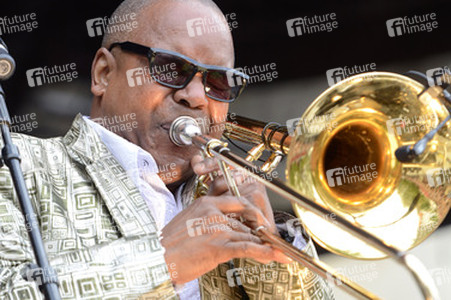 Jazzfestival an Himmelfahrt auf dem Trammplatz in Hannover