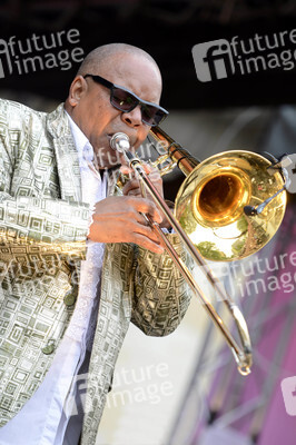 Jazzfestival an Himmelfahrt auf dem Trammplatz in Hannover