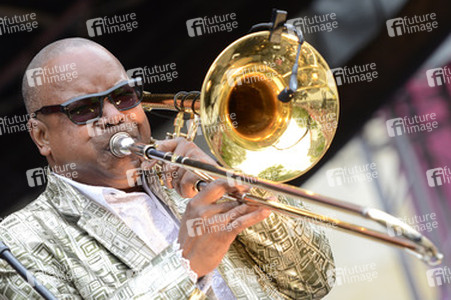 Jazzfestival an Himmelfahrt auf dem Trammplatz in Hannover