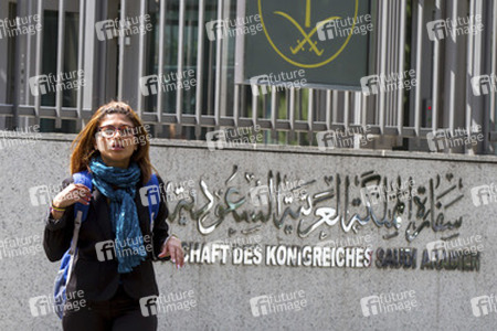 Demo für die Freilassung von Raif Badawi in Berlin