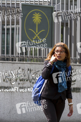 Demo für die Freilassung von Raif Badawi in Berlin