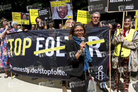 Demo für die Freilassung von Raif Badawi in Berlin
