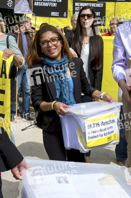 Demo für die Freilassung von Raif Badawi in Berlin
