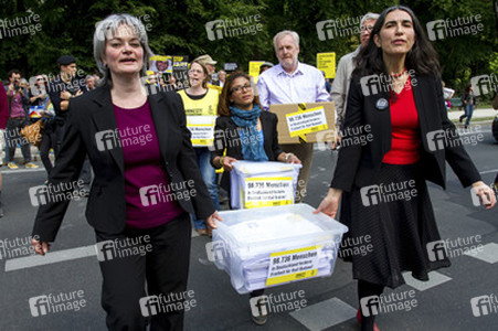 Demo für die Freilassung von Raif Badawi in Berlin