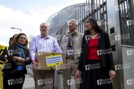 Demo für die Freilassung von Raif Badawi in Berlin