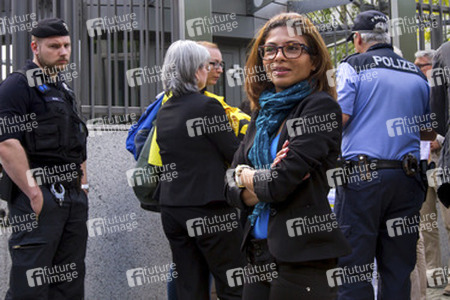 Demo für die Freilassung von Raif Badawi in Berlin